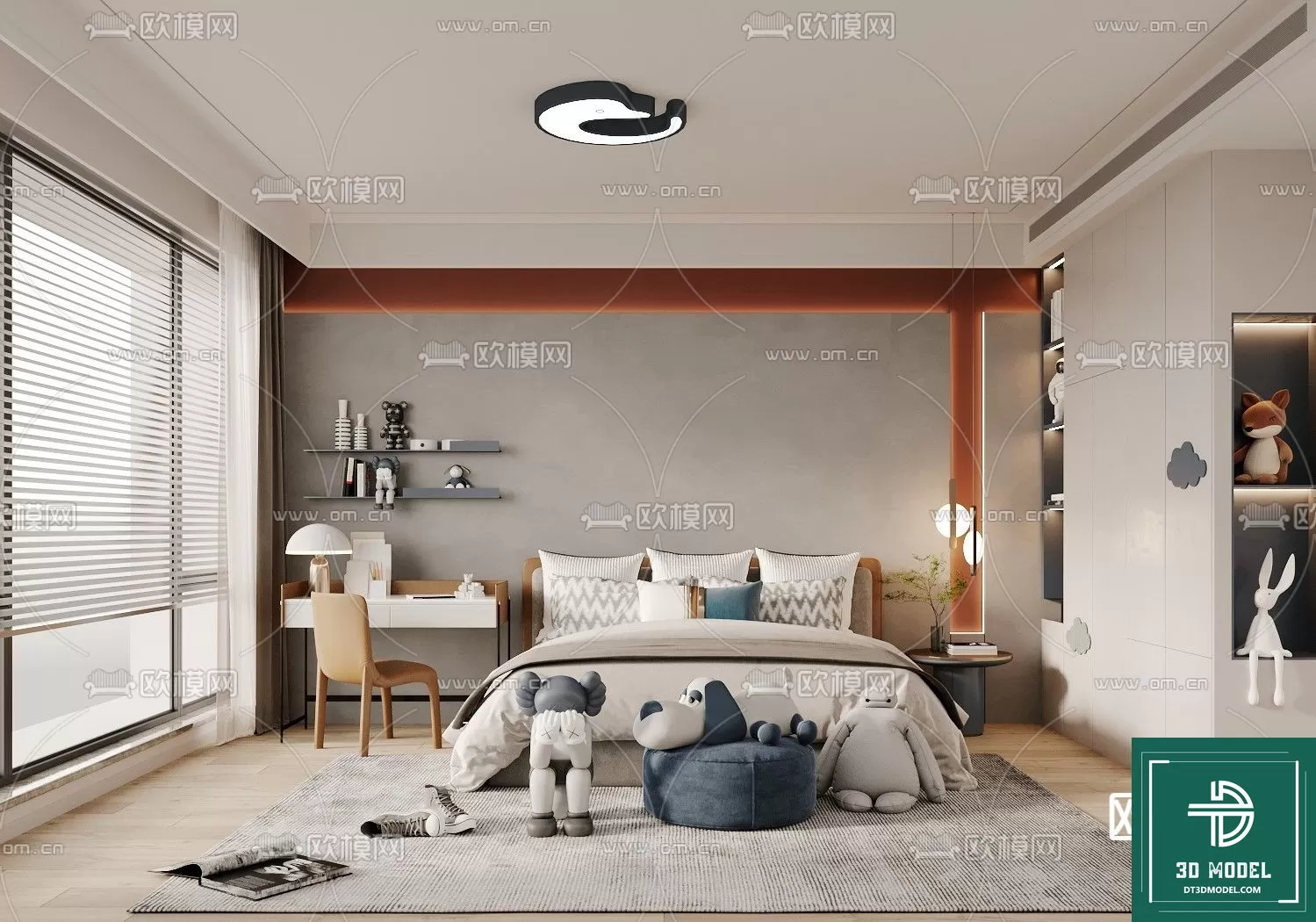 BED FOR KID – 3D MODELS – 559 – PRO