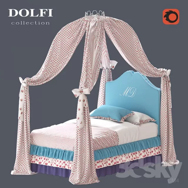 3DSKYMODEL – Bed – 2064