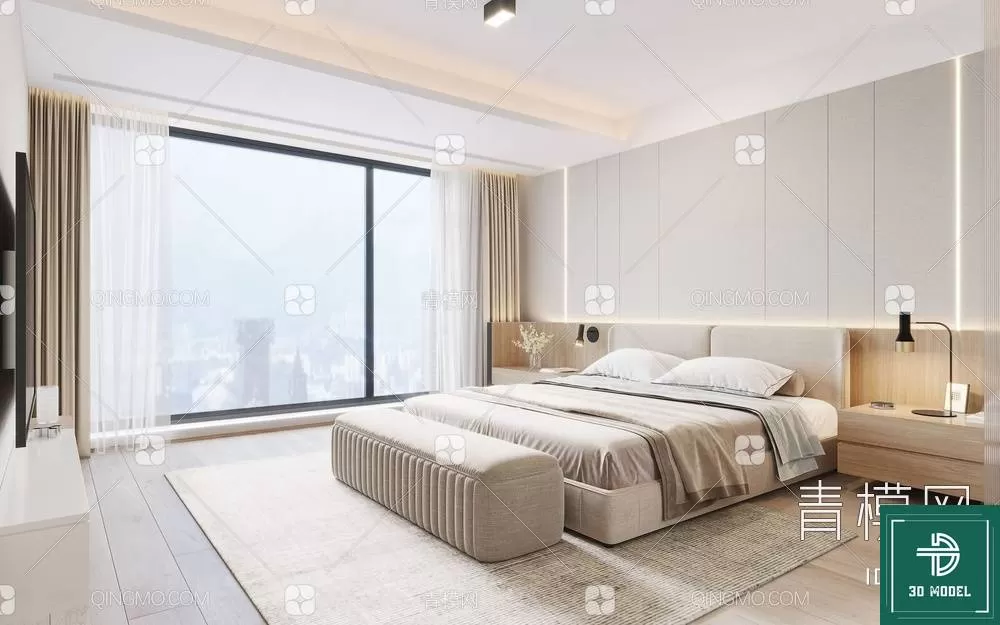 BEDROOM – 3DS MAX MODELS – 008 – PRO BEDROOM – 3DS MAX MODELS – 008 – PRO