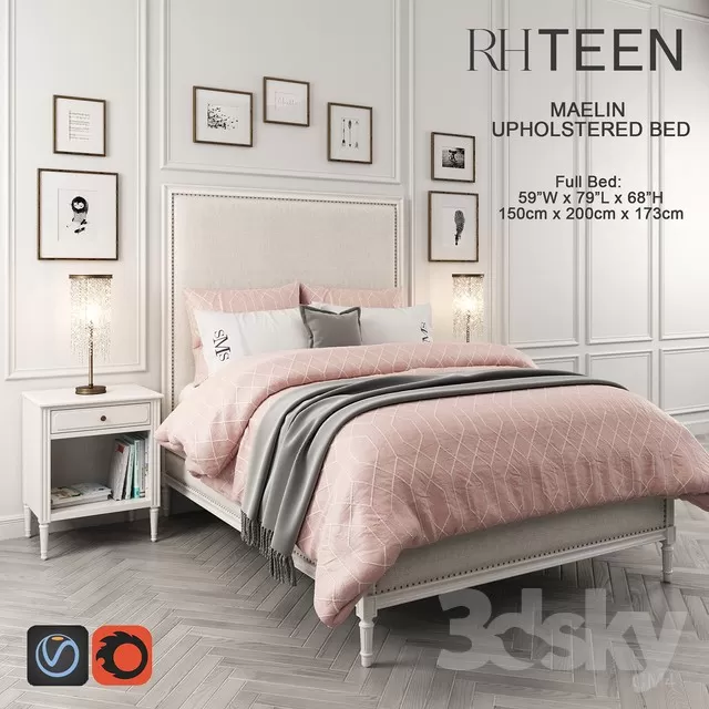 3DSKYMODEL – Bed – 2071