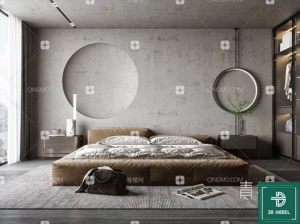 BEDROOM – 3DS MAX MODELS – 026 – PRO BEDROOM – 3DS MAX MODELS – 026 – PRO