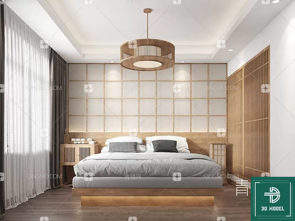BEDROOM – 3DS MAX MODELS – 035 – PRO BEDROOM – 3DS MAX MODELS – 035 – PRO
