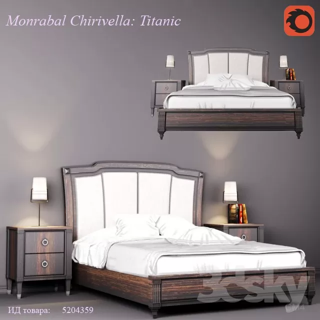 3DSKYMODEL – Bed – 2073