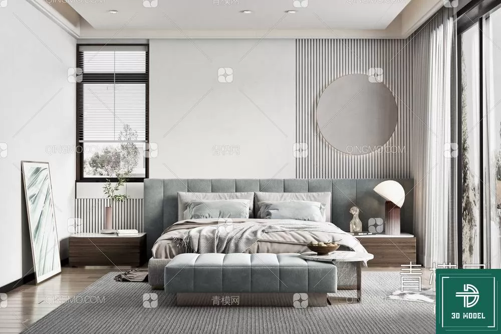 BEDROOM – 3DS MAX MODELS – 048 – PRO BEDROOM – 3DS MAX MODELS – 048 – PRO
