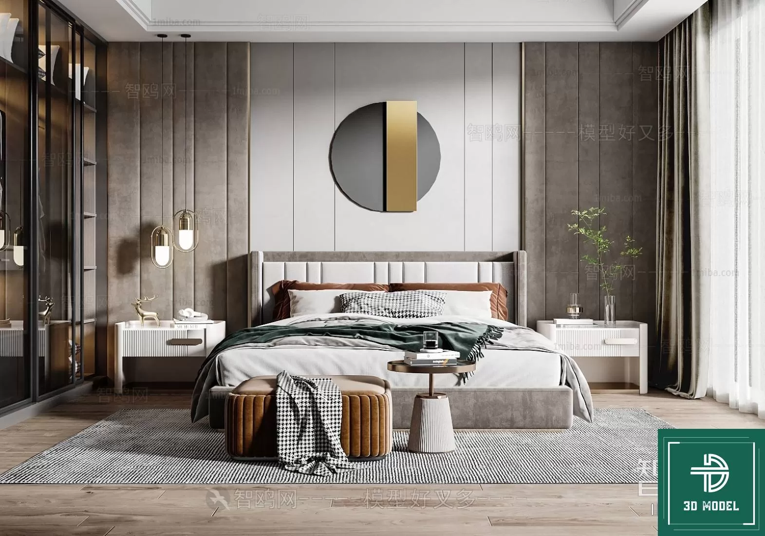 BEDROOM – 3DS MAX MODELS – 102 – PRO BEDROOM – 3DS MAX MODELS – 102 – PRO