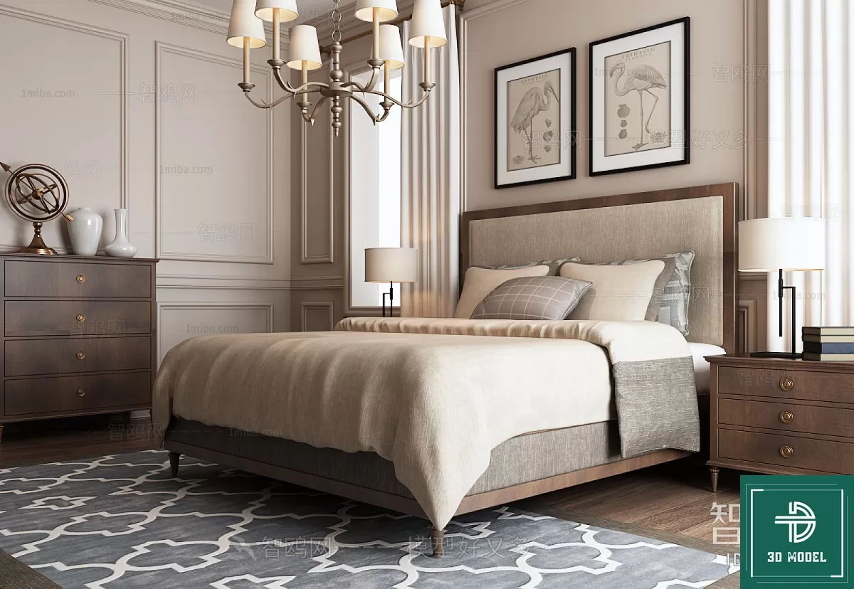 BEDROOM – 3DS MAX MODELS – 123 – PRO BEDROOM – 3DS MAX MODELS – 123 – PRO