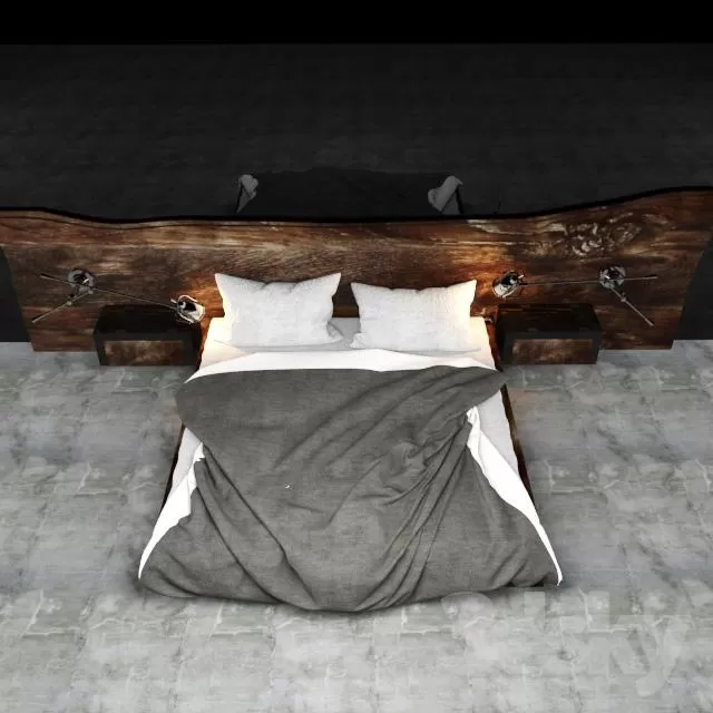 3DSKYMODEL – Bed – 2084