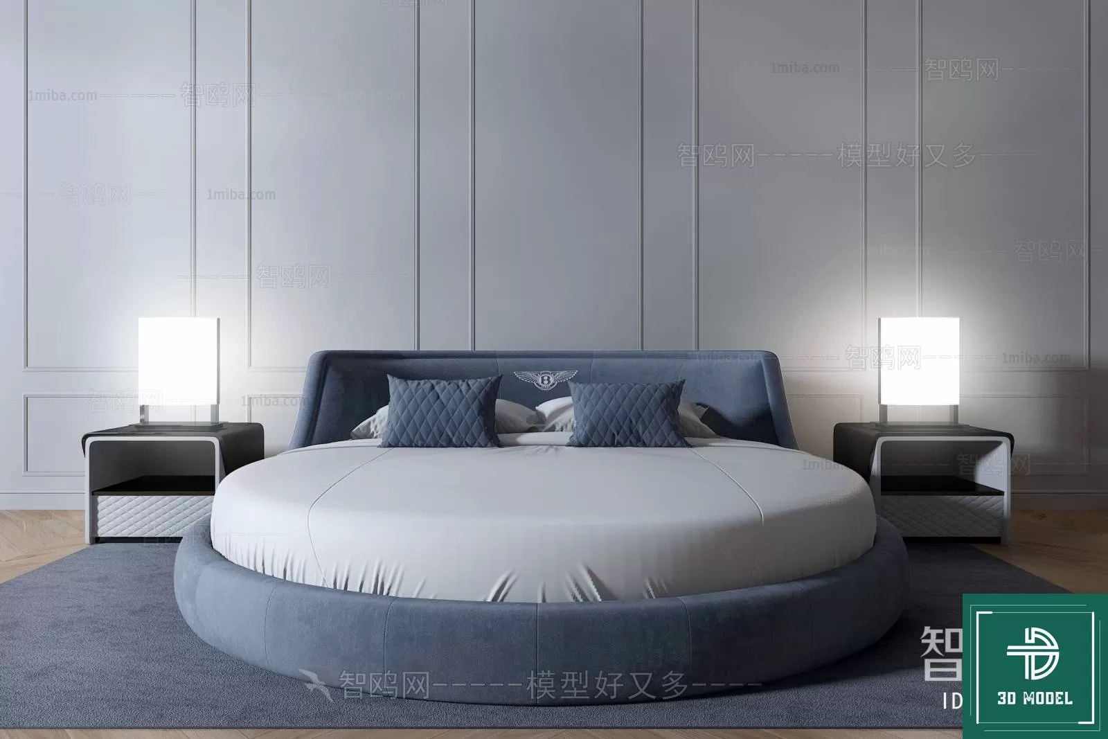 BEDROOM – 3DS MAX MODELS – 162 – PRO BEDROOM – 3DS MAX MODELS – 162 – PRO