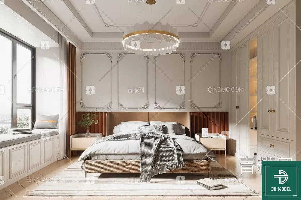 BEDROOM – 3DS MAX MODELS – 171 – PRO BEDROOM – 3DS MAX MODELS – 171 – PRO
