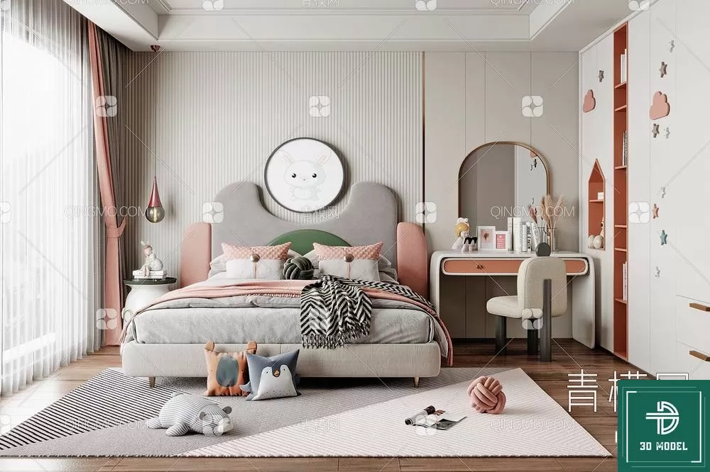 BEDROOM – 3DS MAX MODELS – 189 – PRO BEDROOM – 3DS MAX MODELS – 189 – PRO