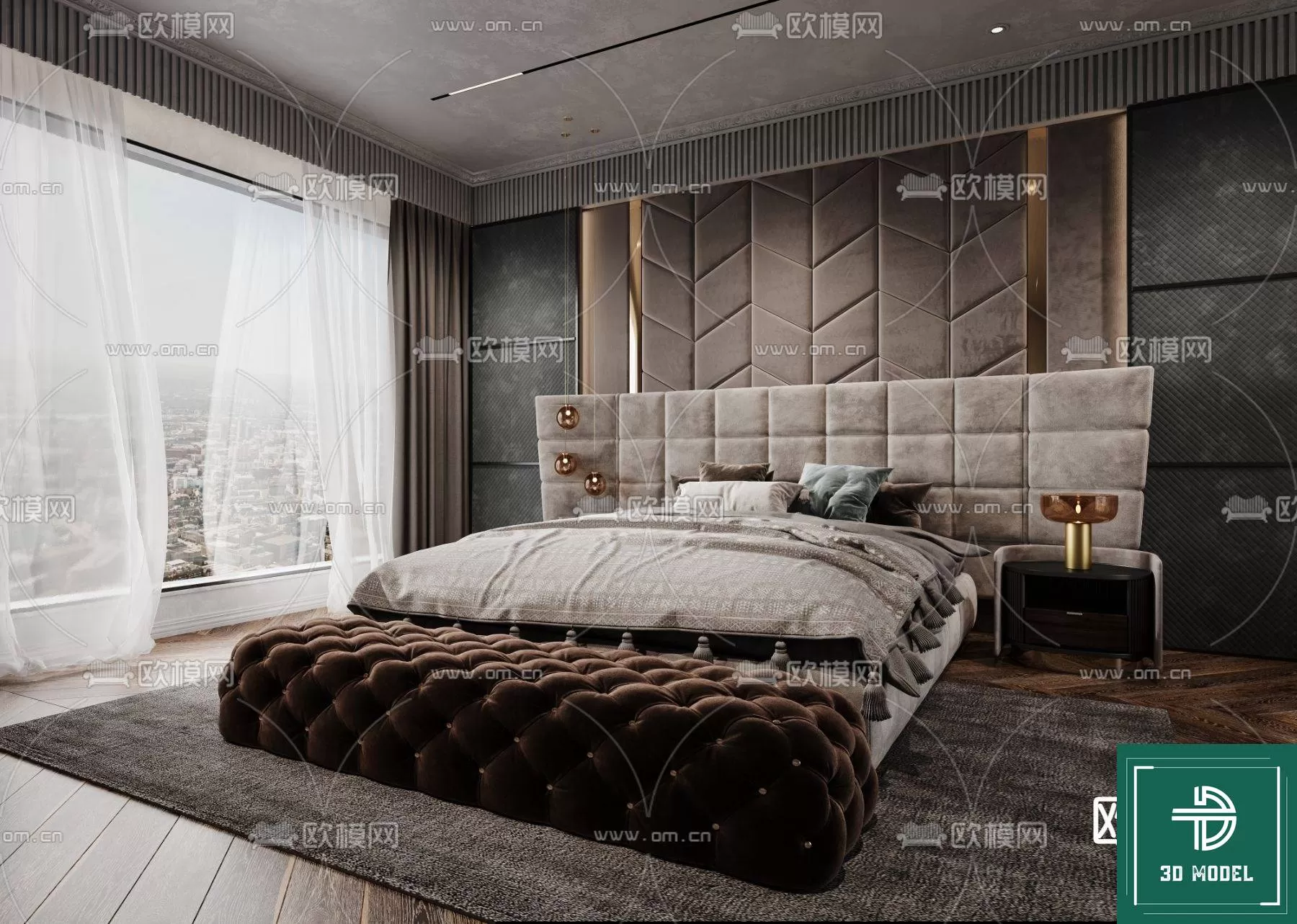 Bedroom 3ds Max Models 223 Pro 3dsky Decor Helper