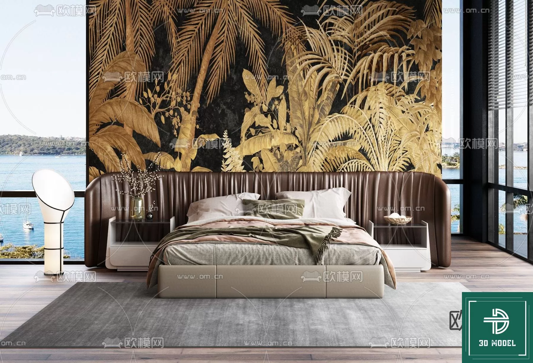 BEDROOM – 3DS MAX MODELS – 237 – PRO BEDROOM – 3DS MAX MODELS – 237 – PRO