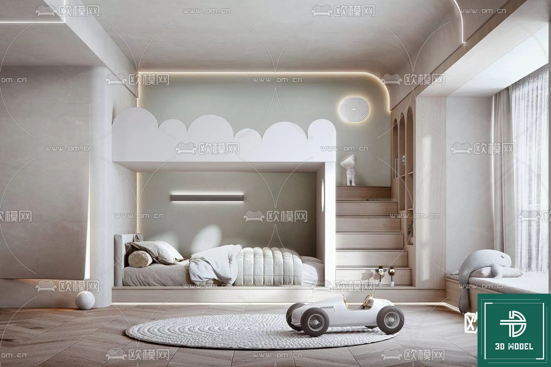 BEDROOM – 3DS MAX MODELS – 243 – PRO BEDROOM – 3DS MAX MODELS – 243 – PRO