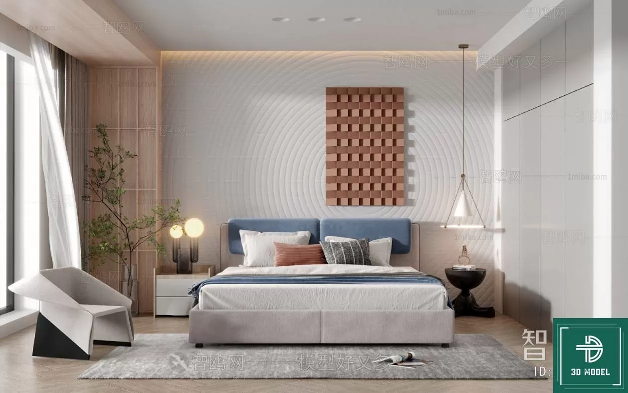 BEDROOM – 3DS MAX MODELS – 255 – PRO BEDROOM – 3DS MAX MODELS – 255 – PRO