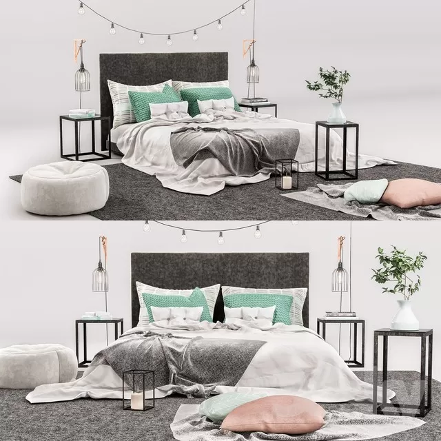 3DSKYMODEL – Bed – 2098