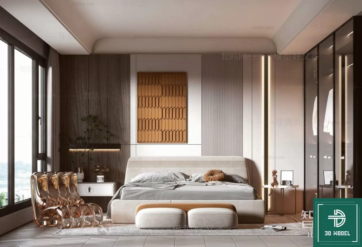 BEDROOM – 3DS MAX MODELS – 294 – PRO BEDROOM – 3DS MAX MODELS – 294 – PRO