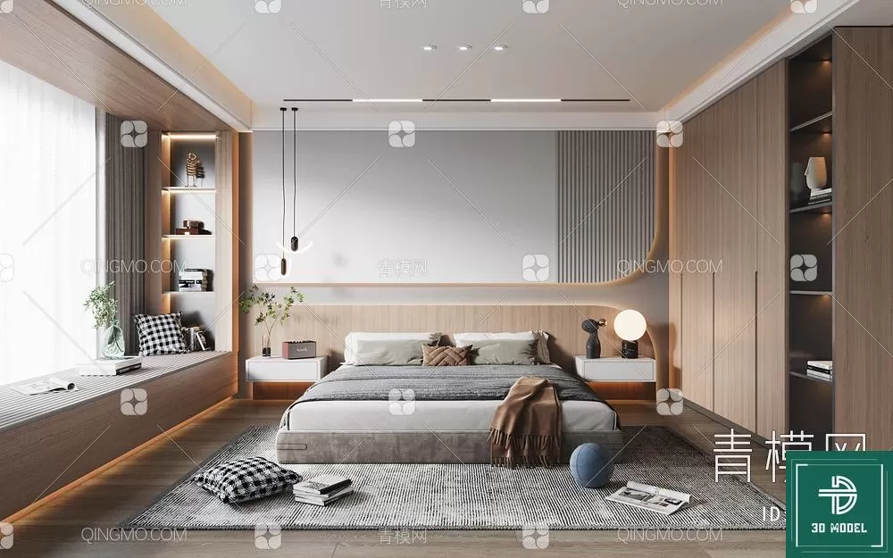 BEDROOM – 3DS MAX MODELS – 299 – PRO BEDROOM – 3DS MAX MODELS – 299 – PRO