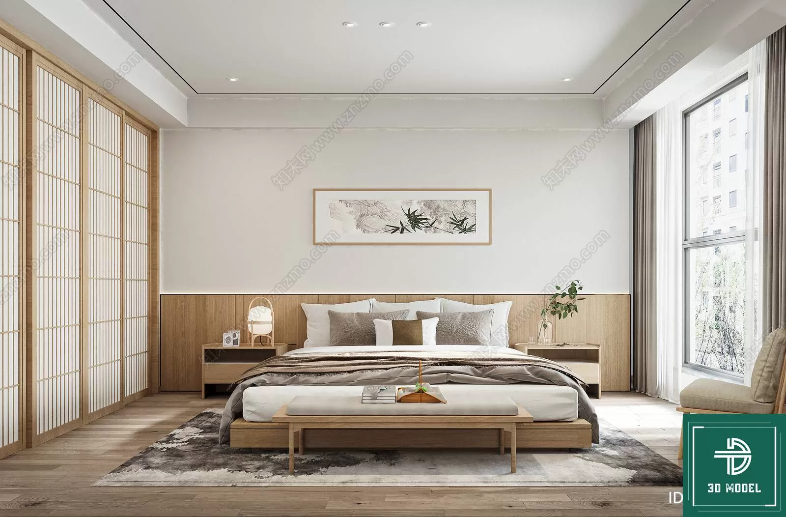 BEDROOM – 3DS MAX MODELS – 300 – PRO BEDROOM – 3DS MAX MODELS – 300 – PRO