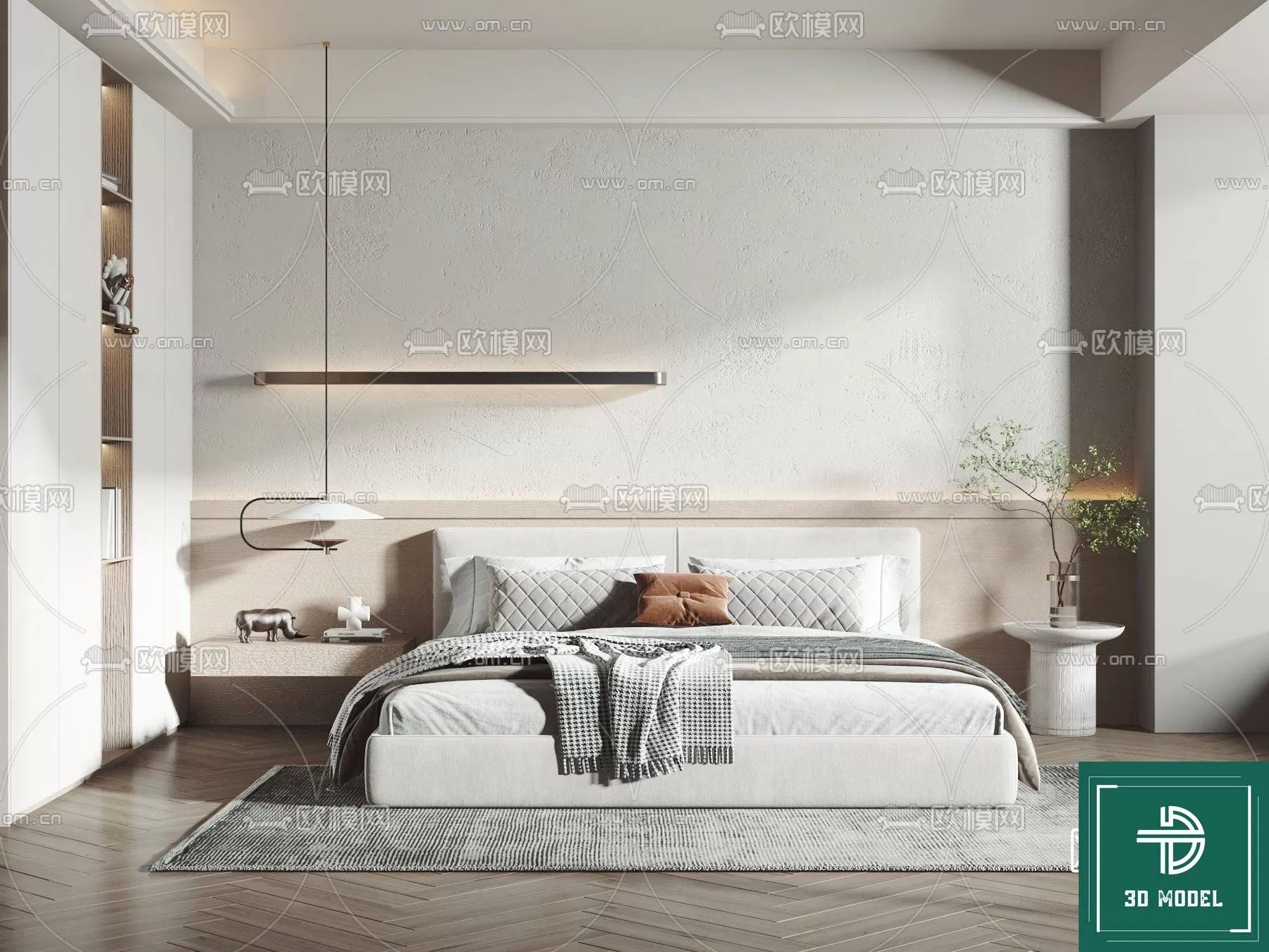BEDROOM – 3DS MAX MODELS – 357 – PRO BEDROOM – 3DS MAX MODELS – 357 – PRO