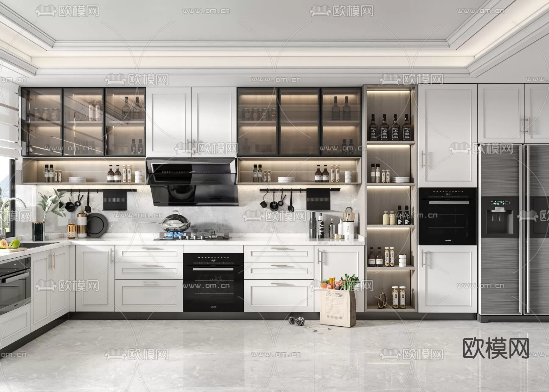 KITCHEN – 3D BLOCKS – 008 – PRO