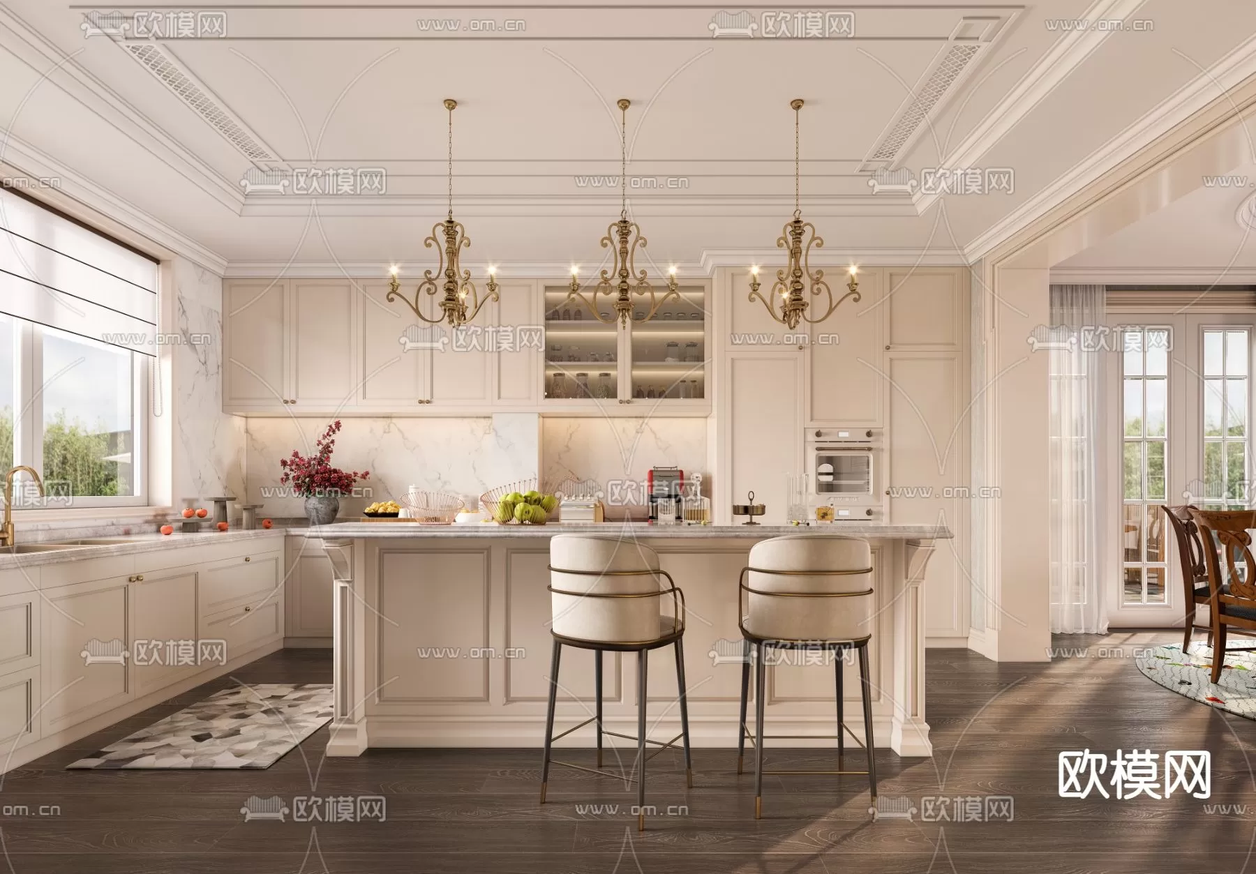 KITCHEN – 3D BLOCKS – 009 – PRO