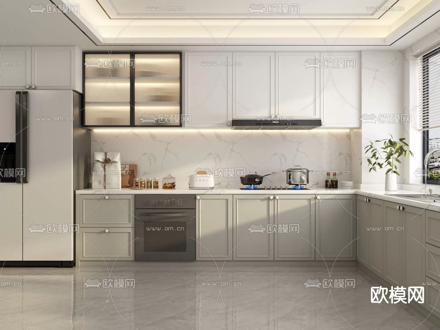 KITCHEN – 3D BLOCKS – 011 – PRO