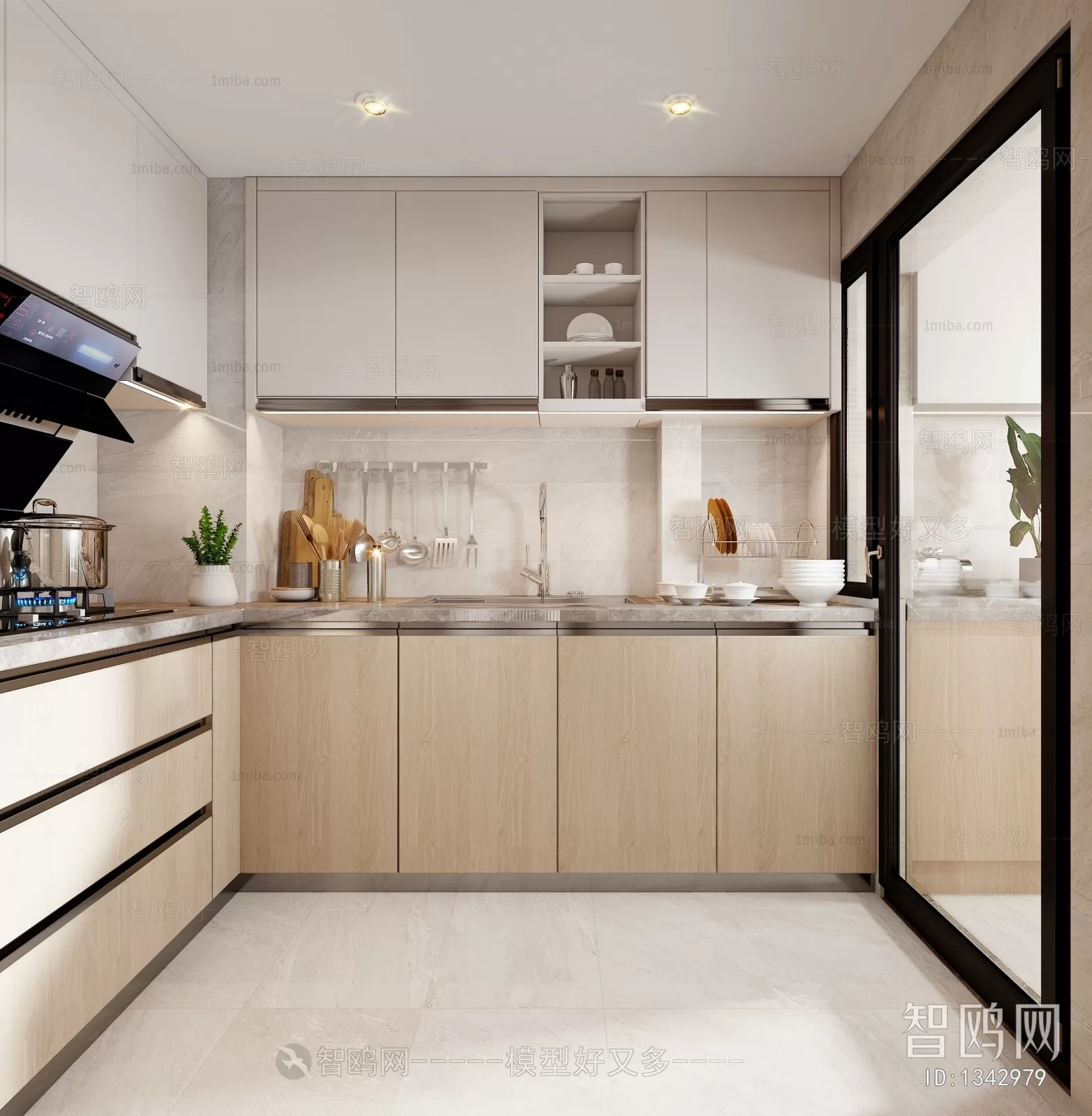 KITCHEN – 3D BLOCKS – 018 – PRO