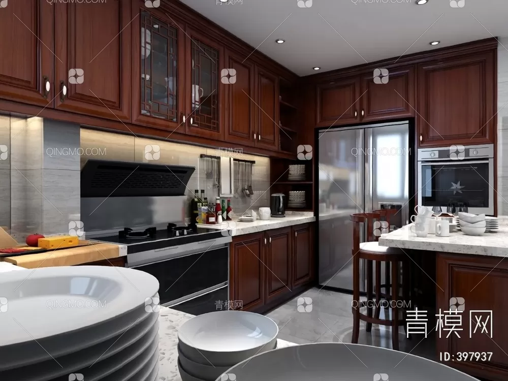 KITCHEN – 3D BLOCKS – 040 – PRO