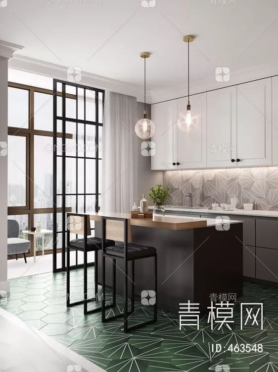 KITCHEN – 3D BLOCKS – 053 – PRO