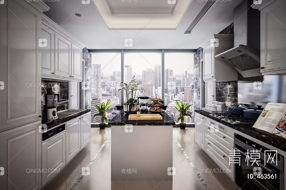 KITCHEN – 3D BLOCKS – 054 – PRO