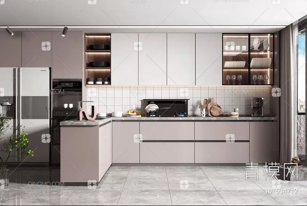 KITCHEN – 3D BLOCKS – 071 – PRO