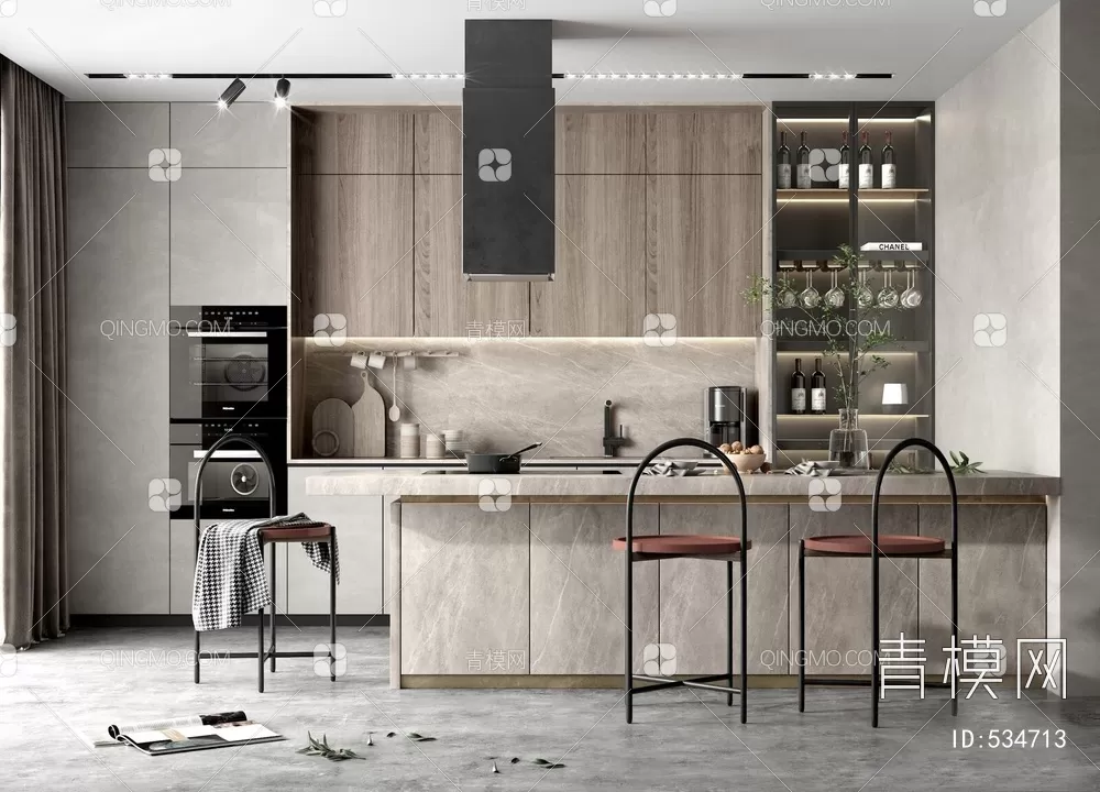 KITCHEN – 3D BLOCKS – 072 – PRO