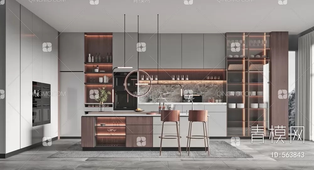 KITCHEN – 3D BLOCKS – 093 – PRO