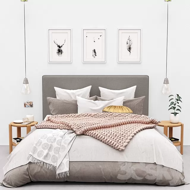 3DSKYMODEL – Bed – 2118