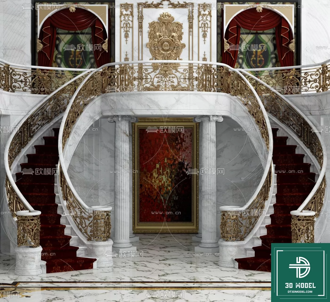 STAIR – 3DS MAX MODELS – 007 – PRO