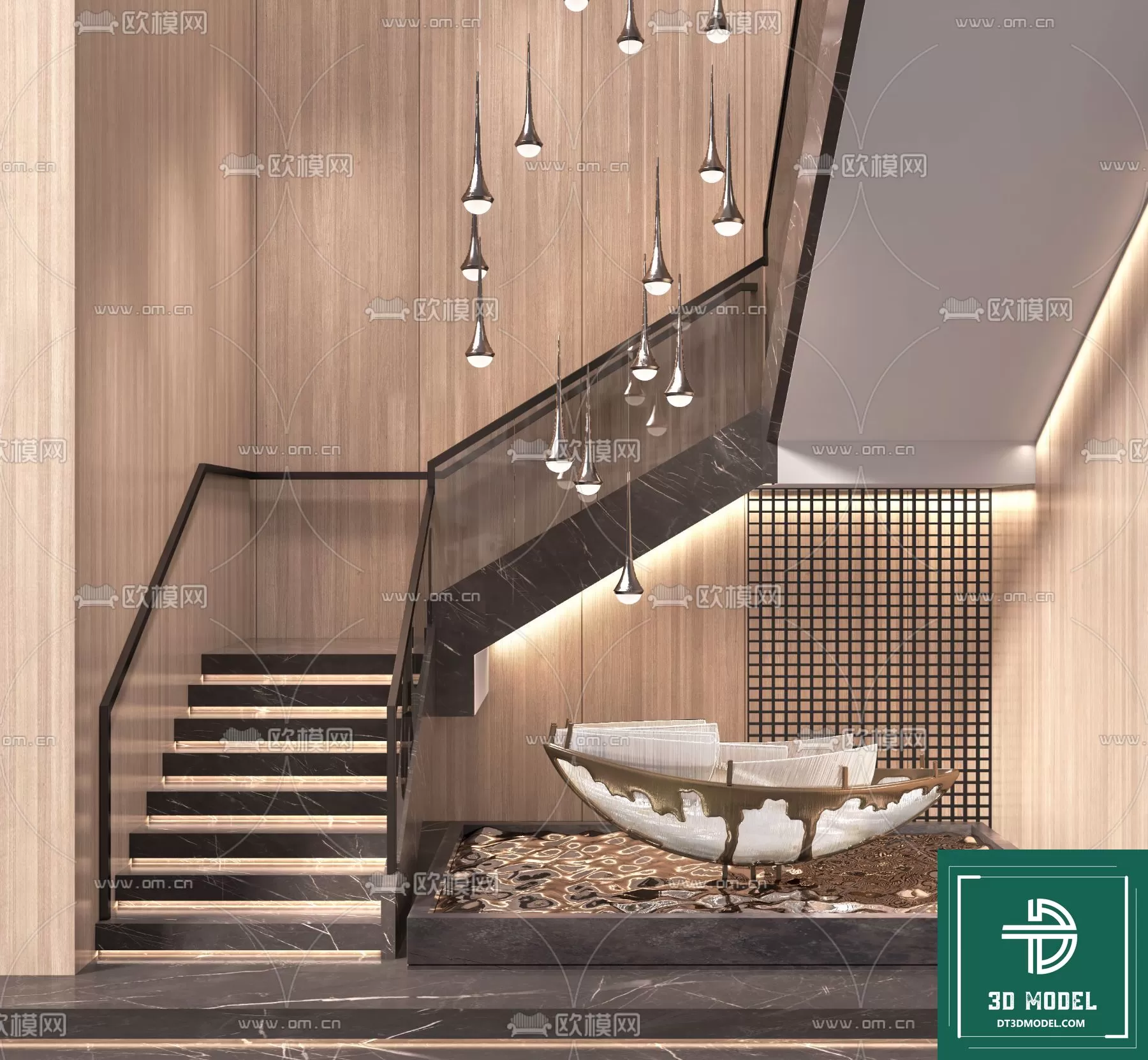 STAIR – 3DS MAX MODELS – 045 – PRO STAIR – 3DS MAX MODELS – 045 – PRO