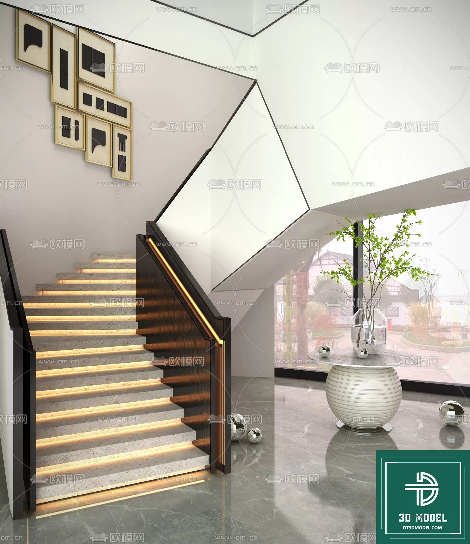 STAIR – 3DS MAX MODELS – 055 – PRO