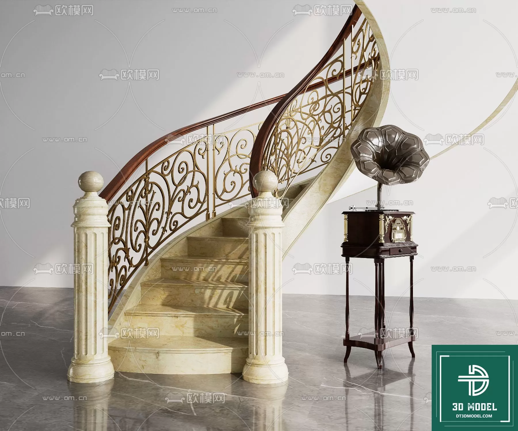 STAIR – 3DS MAX MODELS – 058 – PRO