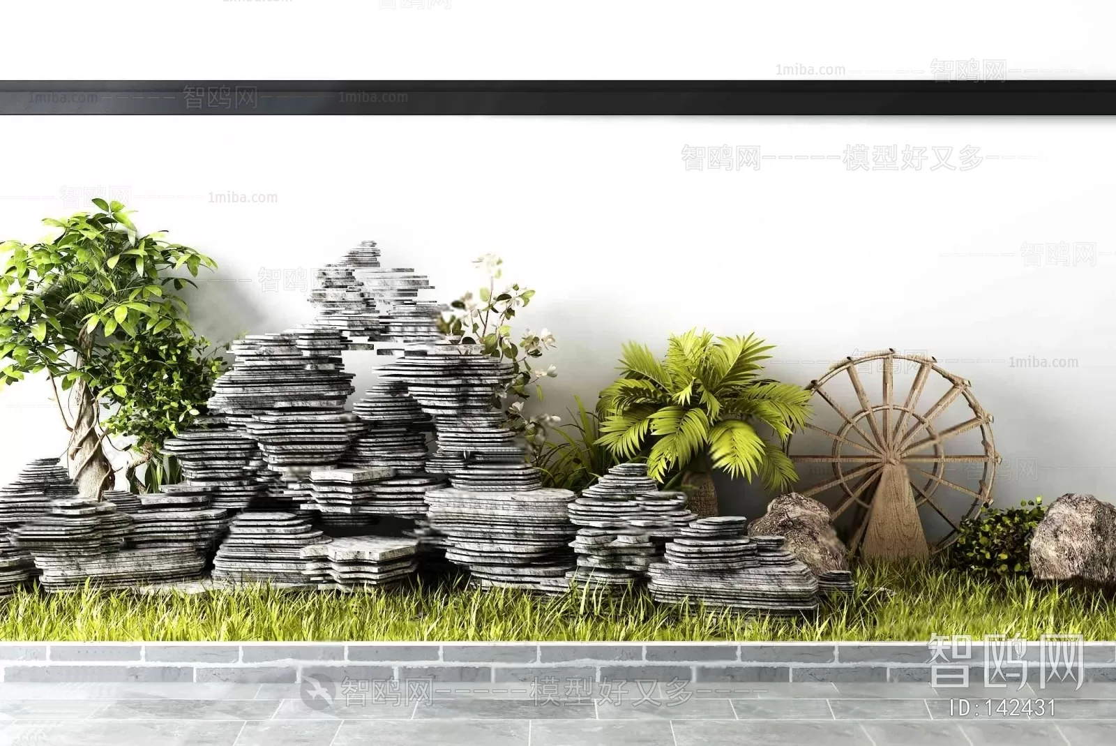 TREE – PLANTS – 3DS MAX MODELS – 182 – PRO