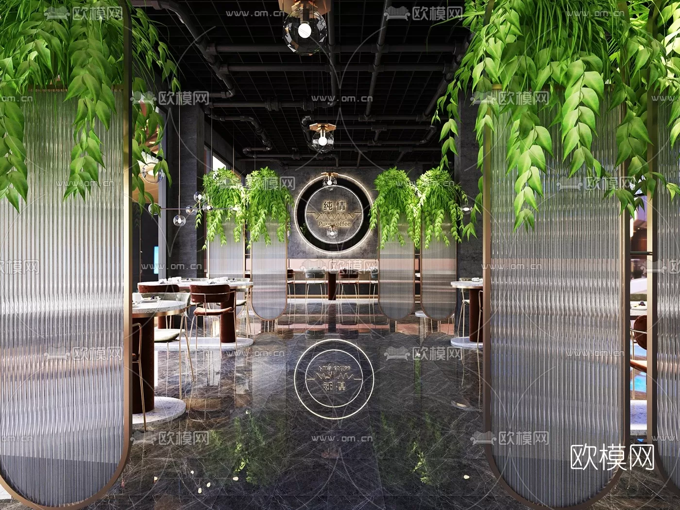 COFFEE SHOP 3D MODELS – 007 – PRO