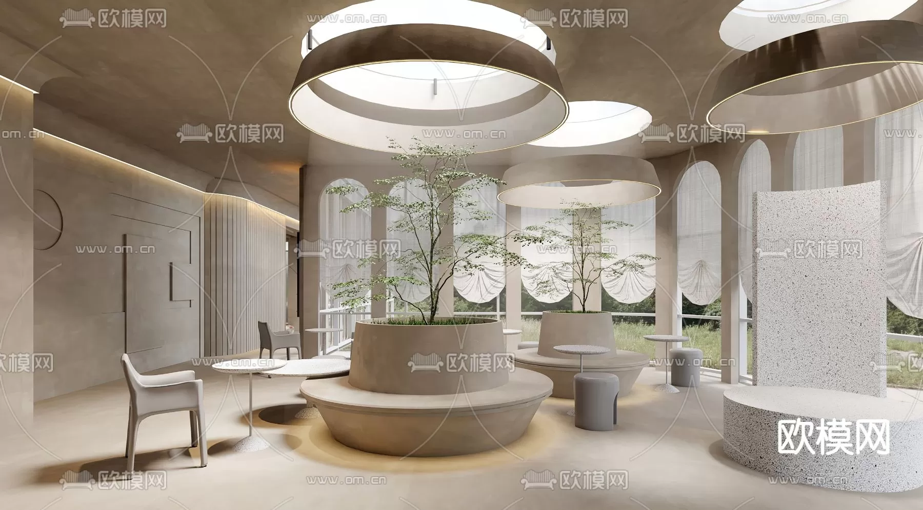 COFFEE SHOP 3D MODELS – 040 – PRO