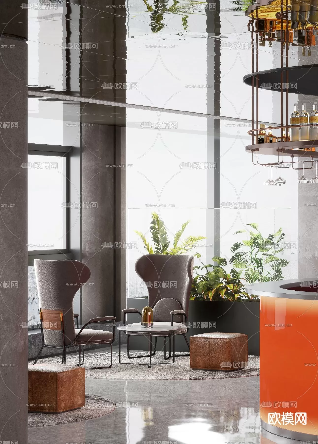 COFFEE SHOP 3D MODELS – 084 – PRO