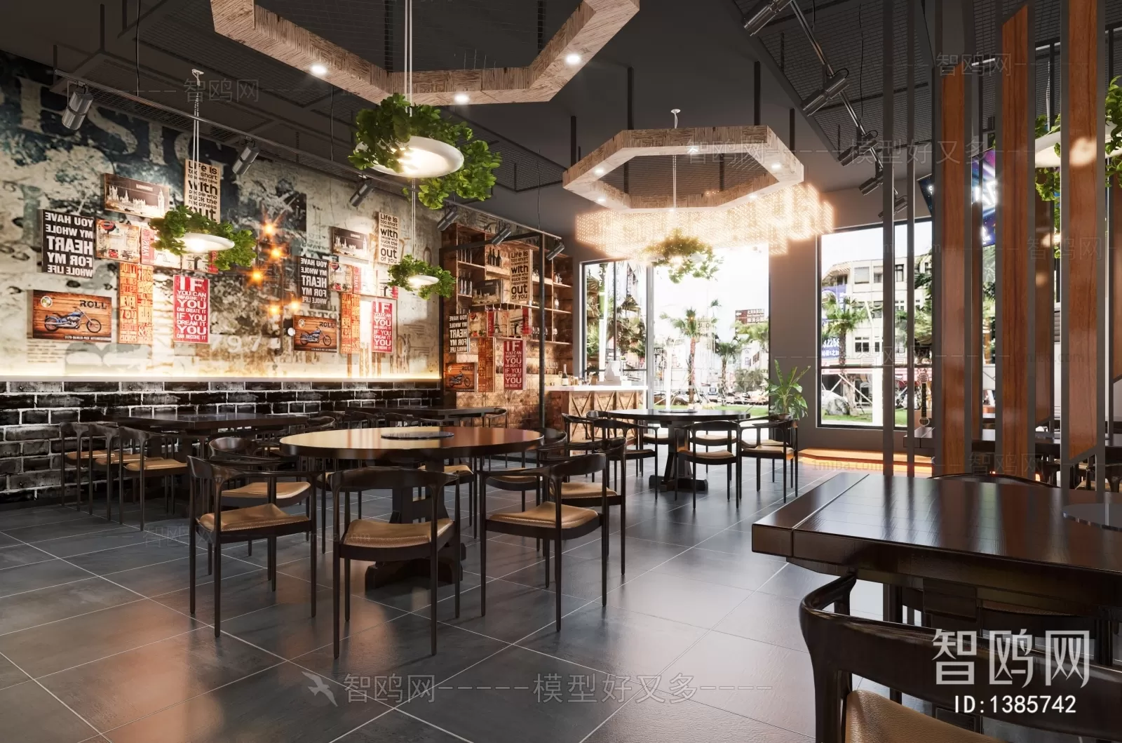 COFFEE SHOP 3D MODELS – 124 – PRO