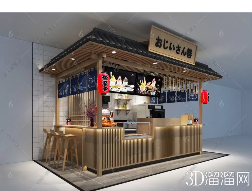 COFFEE SHOP 3D MODELS – 194 – PRO