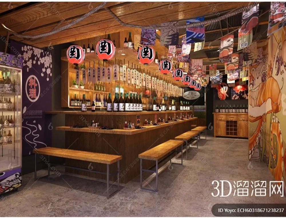 COFFEE SHOP 3D MODELS – 195 – PRO