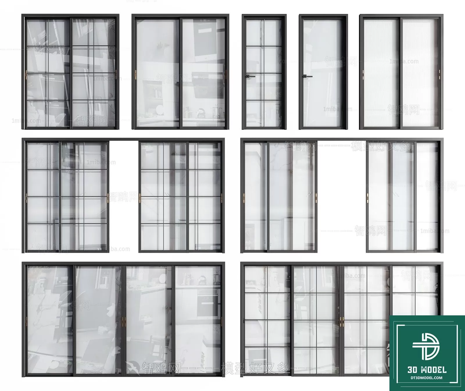 WINDOWS – DOORS – 3DSKYMODELS – 041 – PRO