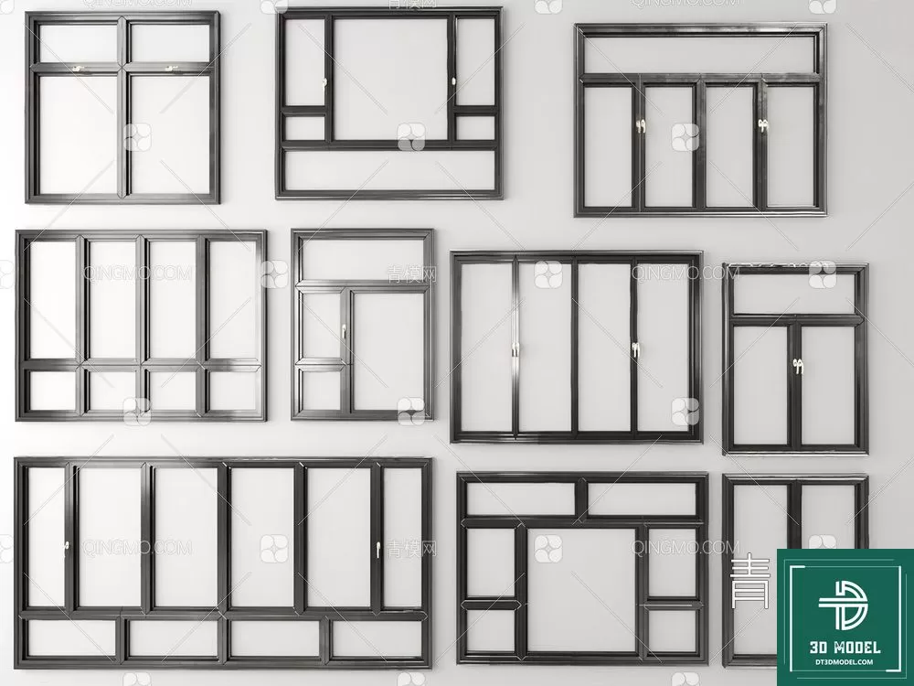 WINDOWS – DOORS – 3DSKYMODELS – 066 – PRO