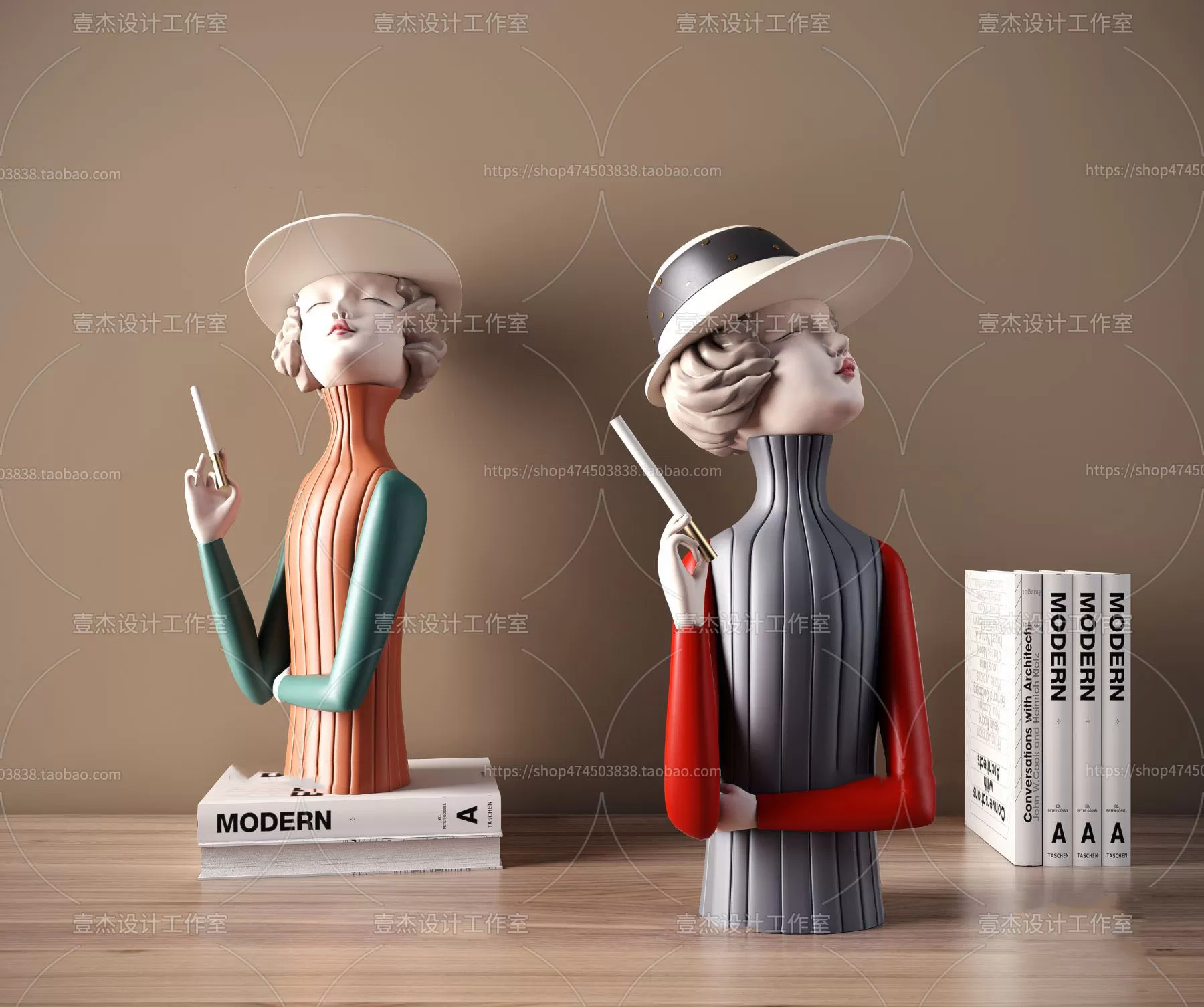 DECORATION SETS – 3D MODELS – 001 – PRO