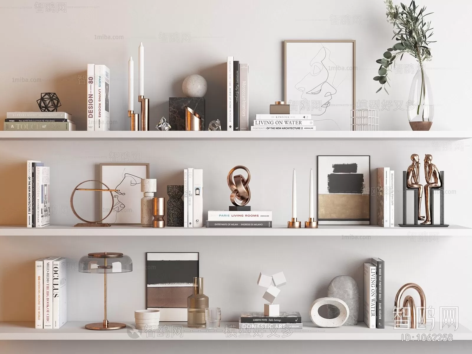 DECORATION SETS – 3D MODELS – 034 – PRO