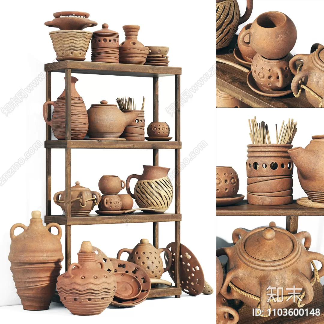 DECORATION SETS – 3D MODELS – 041 – PRO